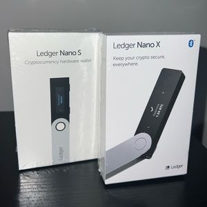 SOLD Ledger Nano S X Crypto hardware wallet